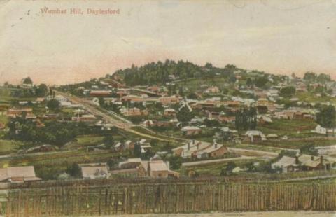 Wombat Hill, Daylesford, 1911