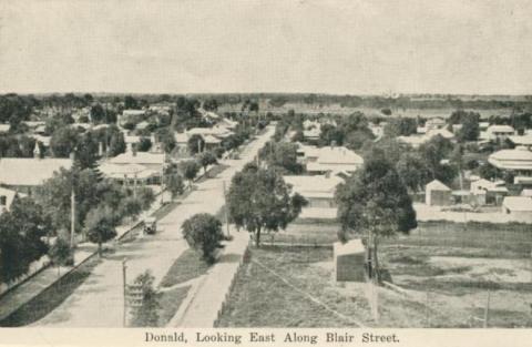 Donald, looking east along Blair Street