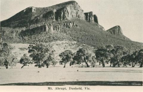 Mt Abrupt, Dunkeld, 1952