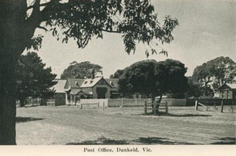 Post Office, Dunkeld, 1952