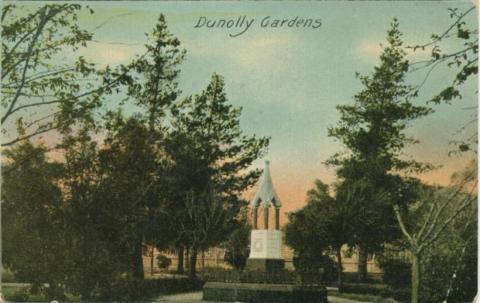 Queen Victoria Jubilee Memorial, Dunolly Gardens, 1907