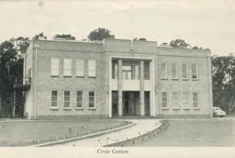 Civic Centre, Echuca, 1955