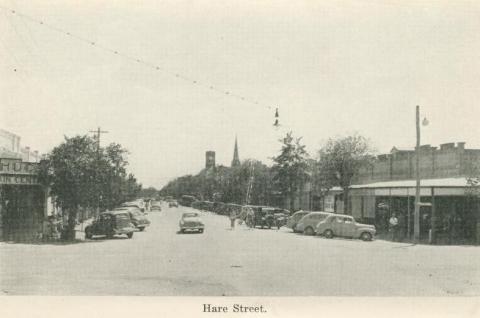 Hare Street, Echuca, 1955