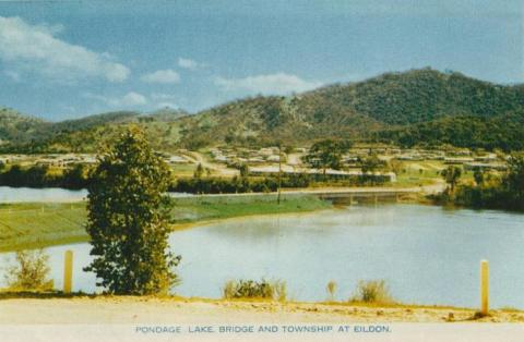 Pondage Lake, Bridge and Township, Eildon