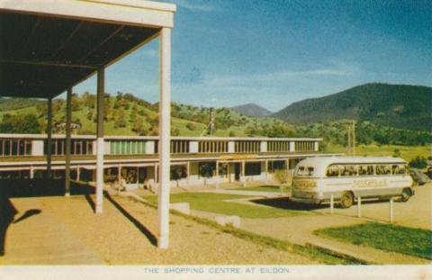 The shopping centre at Eildon