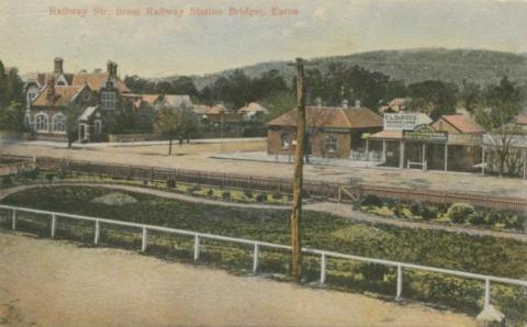 Railway Station (from Railway Station bridge) Euroa