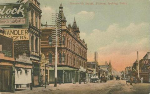 Brunswick Street, Fitzroy, looking south