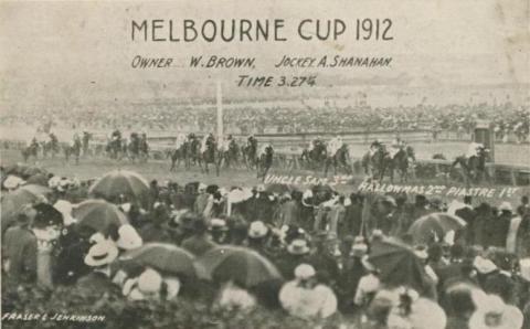 Melbourne Cup, Flemington, 1912