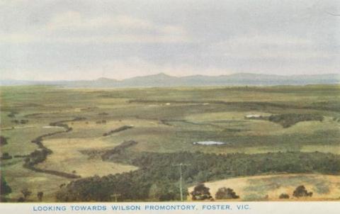 Looking towards Wilson Promontory, Foster