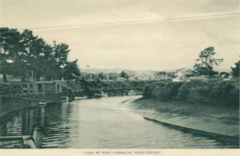 View at Port Franklin, near Foster