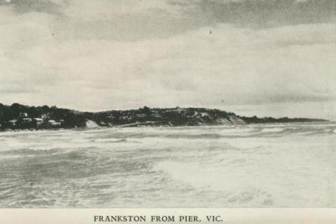 Frankston from pier