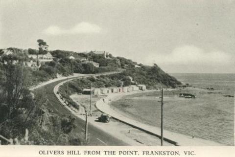 Olivers Hill from the Point, Frankston