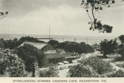 Overlooking Summer Gardens Cafe, Frankston