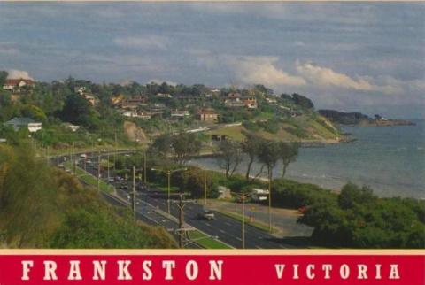 Frankston: Nepean Highway looking towards Olivers Hill, 2000