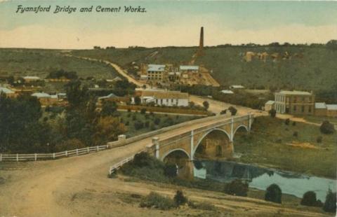 Fyansford Bridge and Cement Works