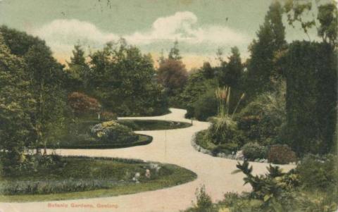 Botanic Gardens, Geelong, 1905