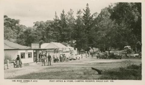 Post Office and Store, Camping Reserve, Halls Gap