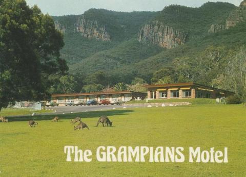 Grampians Motel, Halls Gap, 1984