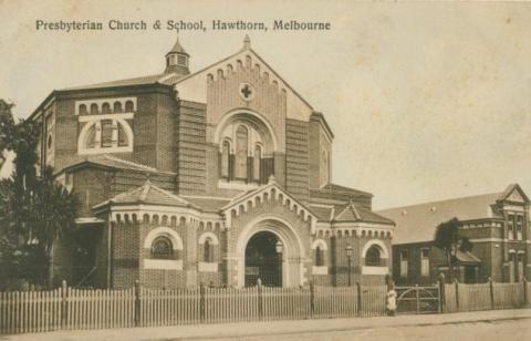 Presbyterian Church and School, Hawthorn