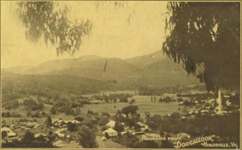 Panorama from 'Doogallook', Healesville