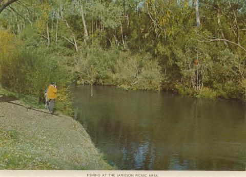 Fishing at the Jamieson Picnic Area