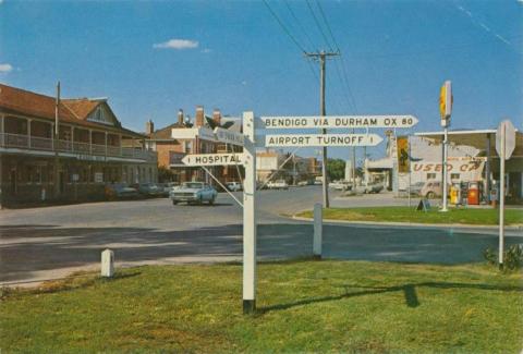 Murray Valley Highway and Wellington Street, Kerang