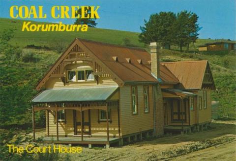 The Court House, Coal Creek Historical Park, Korumburra