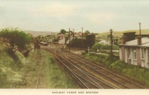 Railway Yards and Station, Korumburra