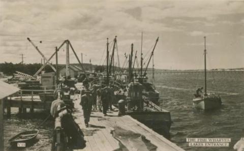 The Fish Wharves, Lakes Entrance