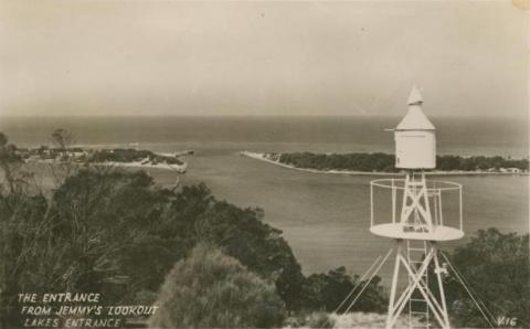 The Entrance from Jemmy's Lookout, Lakes Entrance