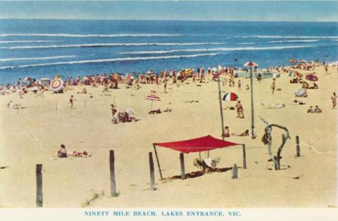 Ninety Mile Beach, Lakes Entrance, 1965