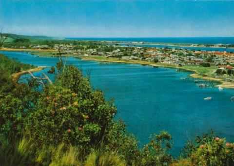 Panoramic view, Lakes Entrance