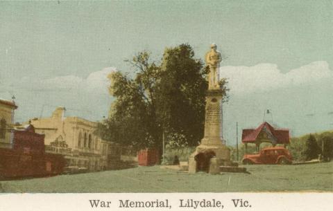 War Memorial, Lilydale, 1964