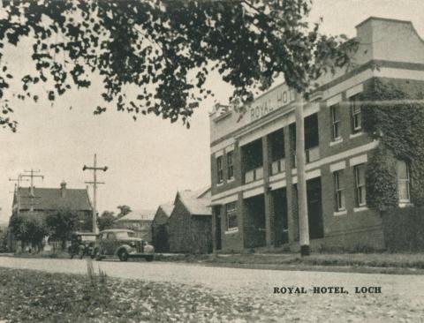 Royal Hotel, Loch, 1951