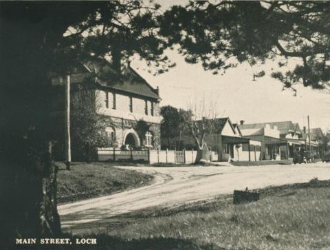 Main Street, Loch, 1951