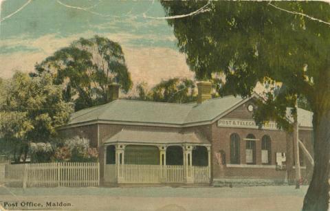 Post Office, Maldon, 1907