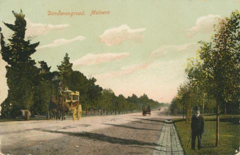 Dandenong Road, Malvern, 1906