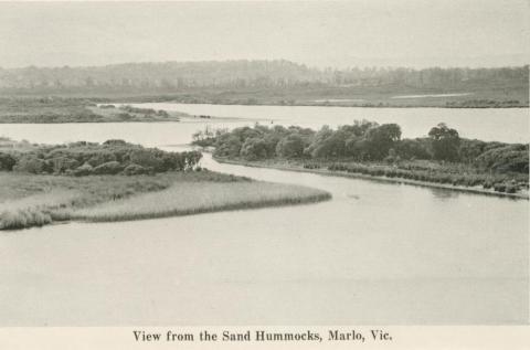 View from the Sand Hummocks, Marlo, 1963