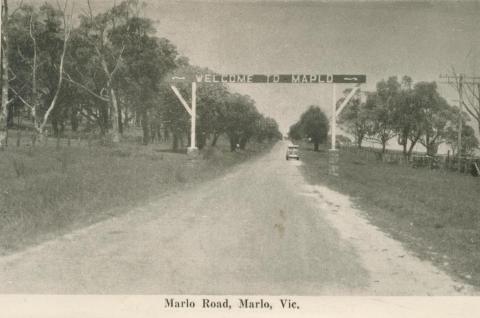 Marlo Road, Marlo, 1963