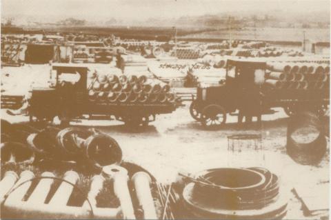 Hume Pipe Works, Maribyrnong, 1926