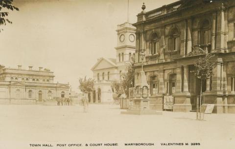 Town Hall, Post Office and Court House, Maryborough