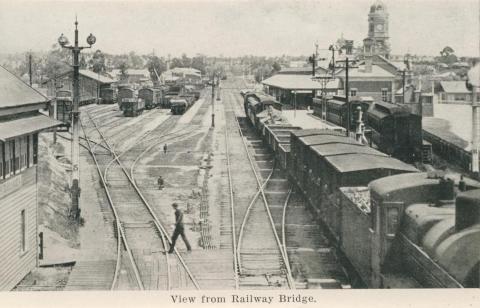 View from Railway Bridge, Maryborough