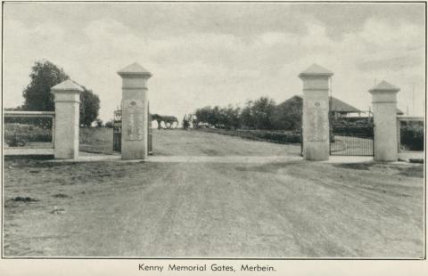 Kenny Memorial Gates, Merbein