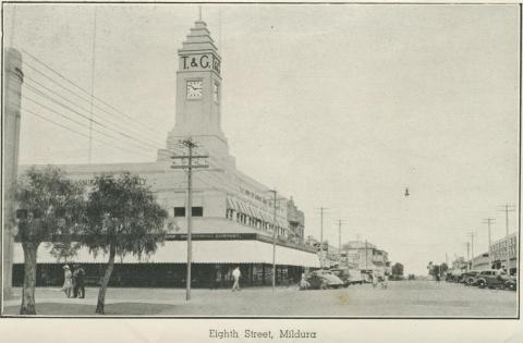 Eighth Street, Mildura, 1948