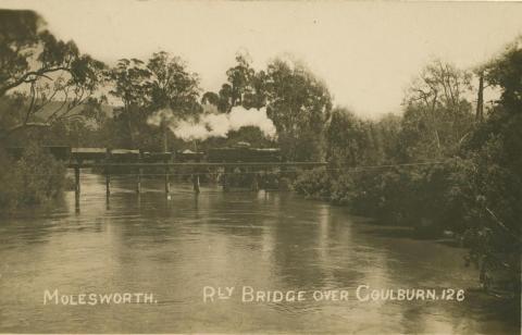 Railway Bridge over Goulburn River, Molesworth