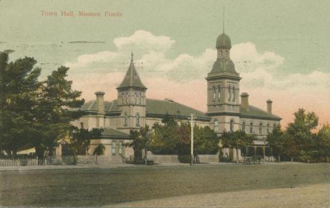 Town Hall, Moonee Ponds, 1908