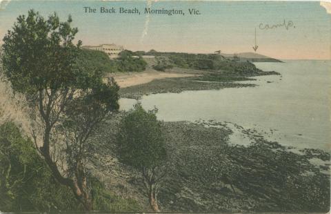 The Back Beach, Mornington, 1908