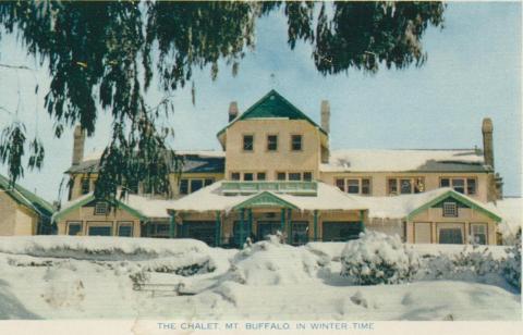 The Chalet, Mount Buffalo in Winter Time