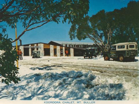 Kooroora Chalet, Mount Buller, 1974