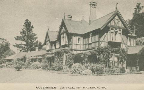 Government Cottage, Mount Macedon, 1949